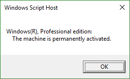 Windows-Script-Permanently-Activated