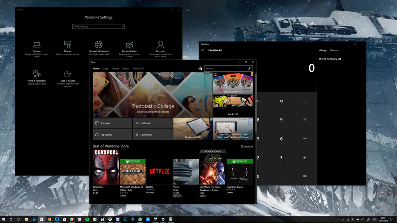 dark theme