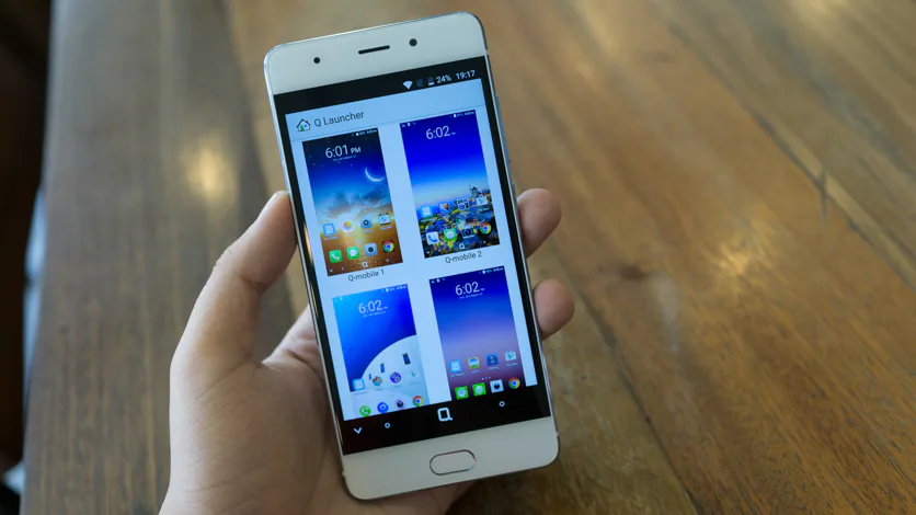 Trên tay Q Luna Pro: thiết kế đẹp, cảm biến vân tay một chạm, USB Type - C, giá 5 triệu