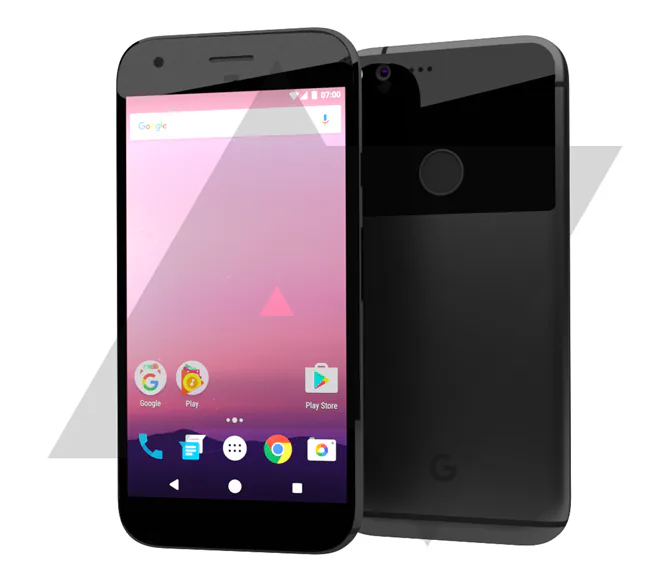 TechDroider dựng lại hình ảnh của HTC Nexus Marlin dựa trên tin đồn.