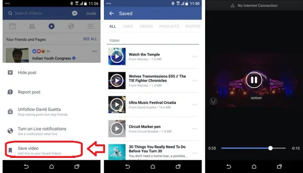 Tải video Facebook