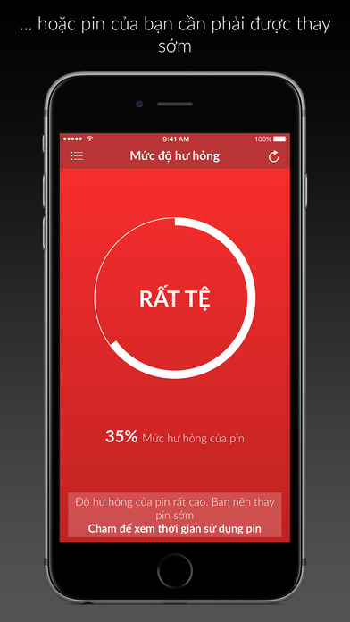 Battery Life: Ứng dụng kiểm tra pin trên iOS