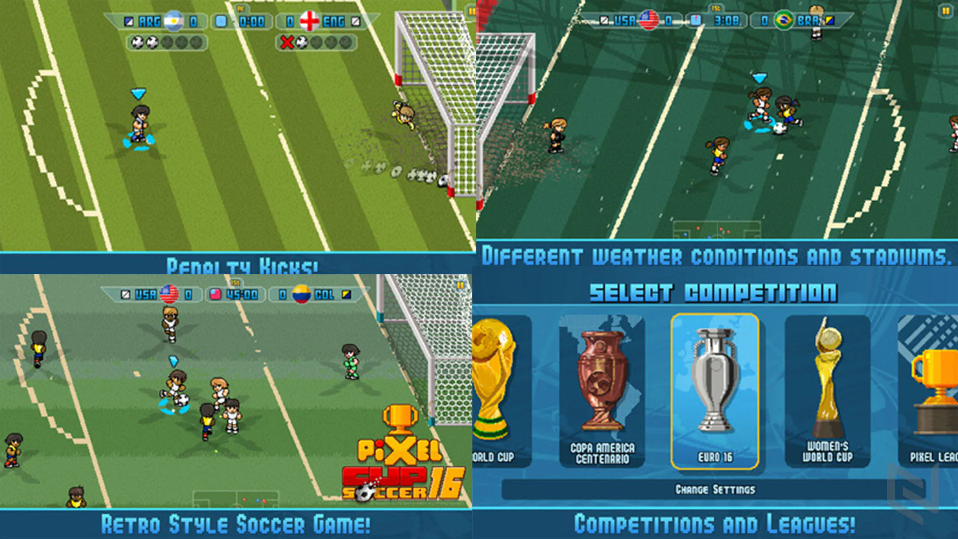 Pixel Cup Soccer 16