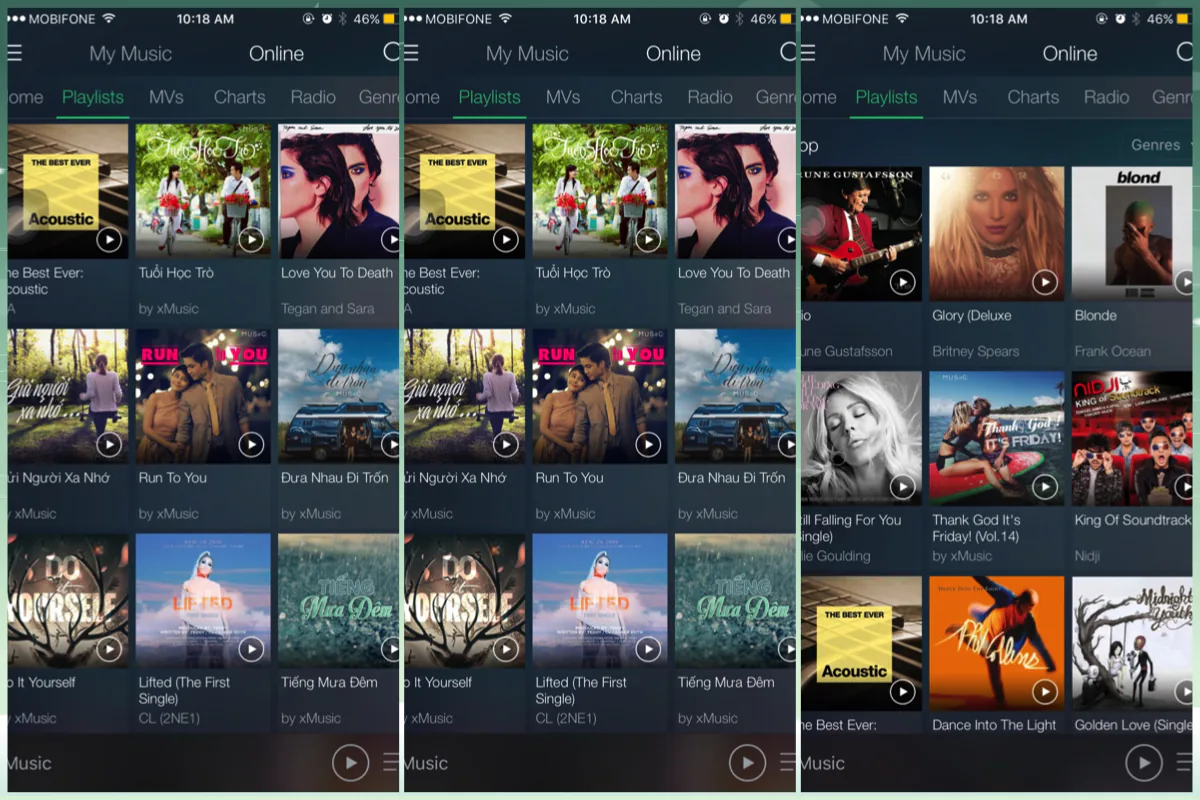 Xmusic hợp tác với 3 nhà cung cấp nhạc hàng đầu thế giới