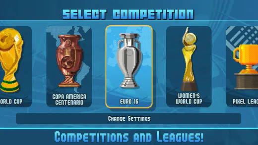 Mời tải về Pixel Cup Soccer 16: Game miễn phí trong tuần cho iOS ($2.99)