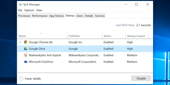10 cách đơn giản để tăng tốc độ máy tính Windows