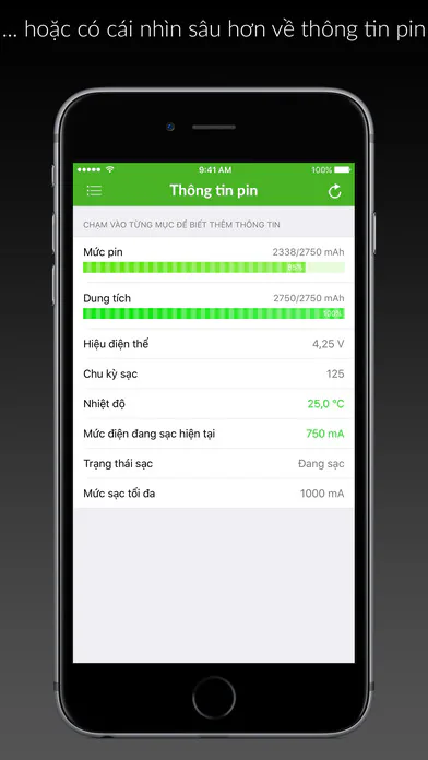 Battery Life: Ứng dụng kiểm tra pin trên iOS