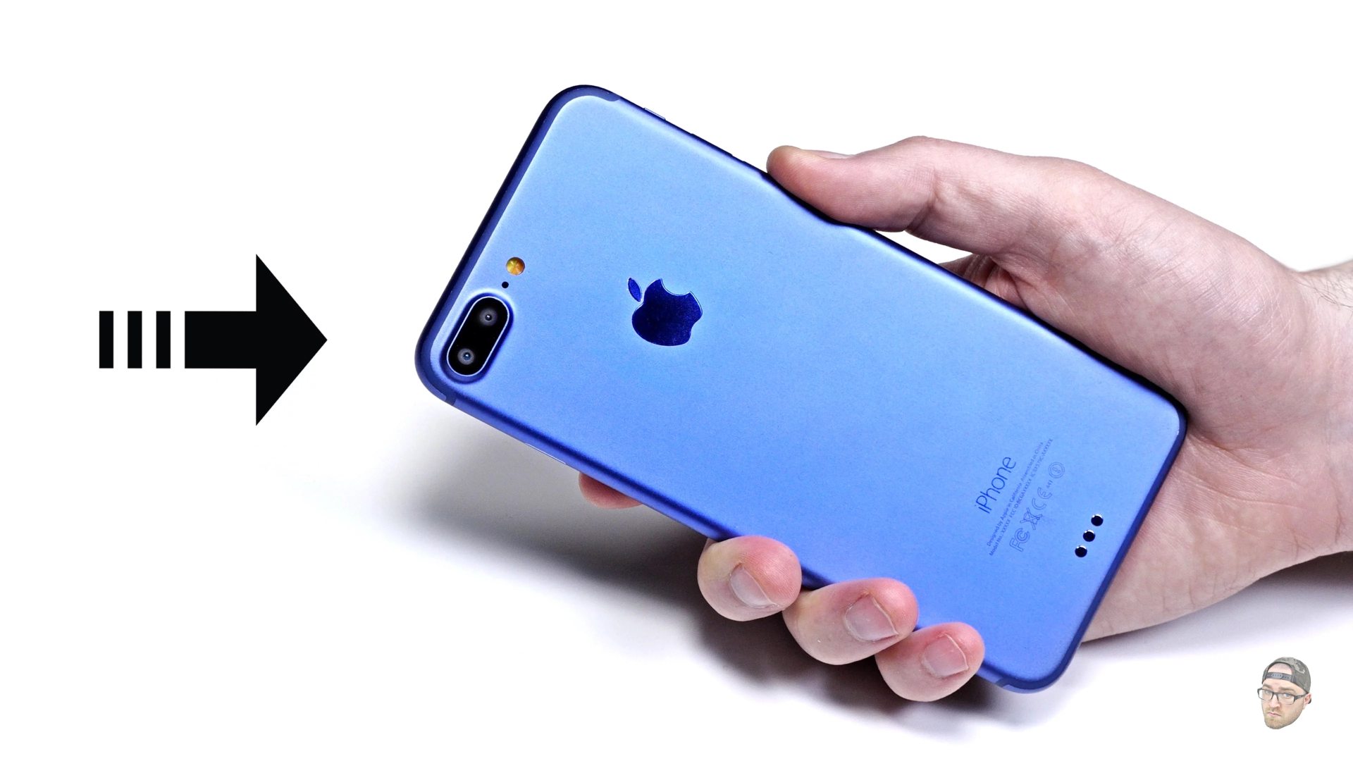 Xuất hiện video nguyên mẫu chiếc iPhone 7 Plus màu xanh