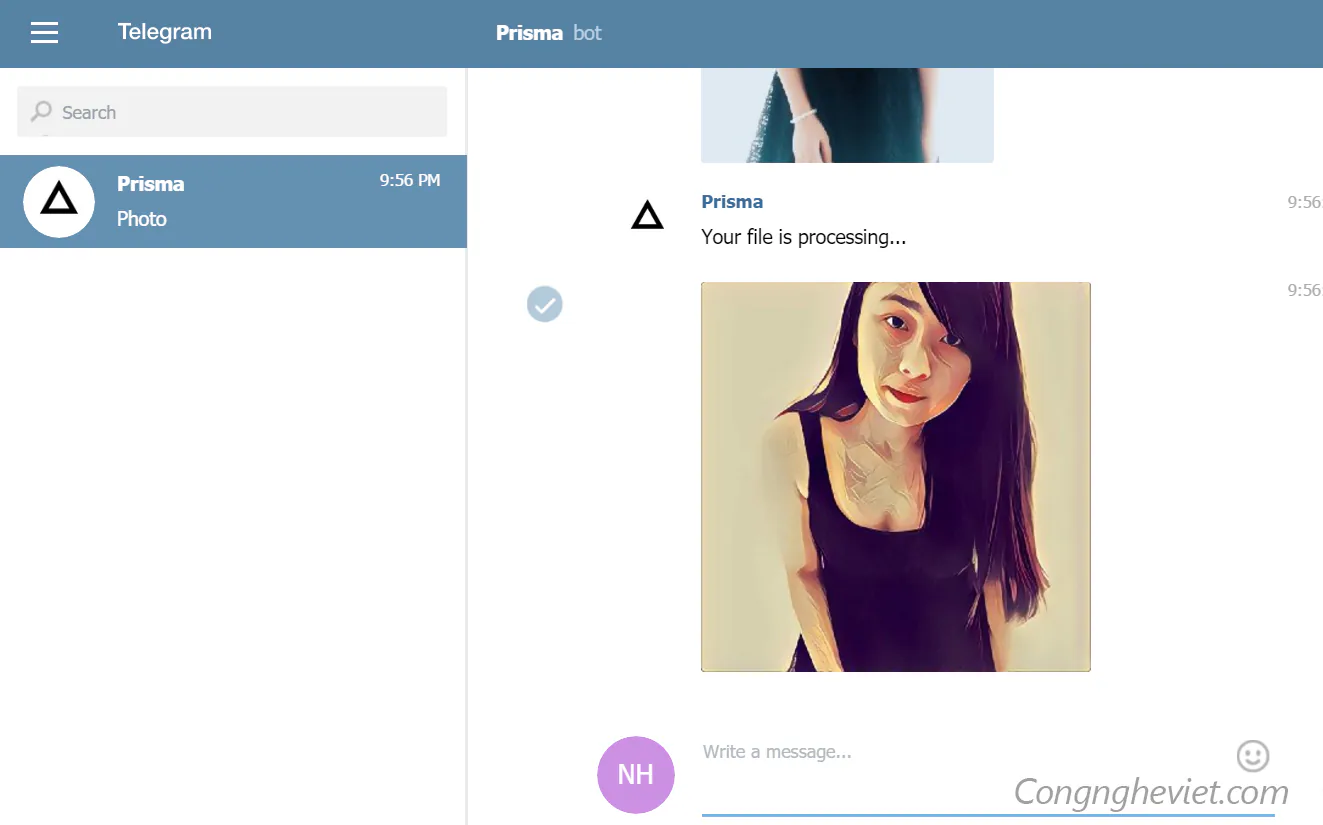Hướng dẫn chỉnh sửa ảnh Prisma trên máy tính