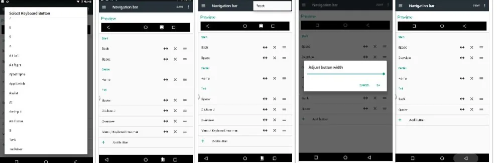 Android 7.0 cho phép bạn tùy biến thanh điều hướng