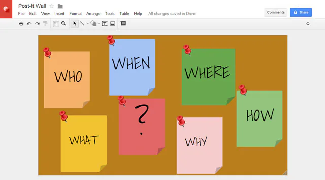 Bạn đã thử vẽ vời trên Google Drawing chưa?