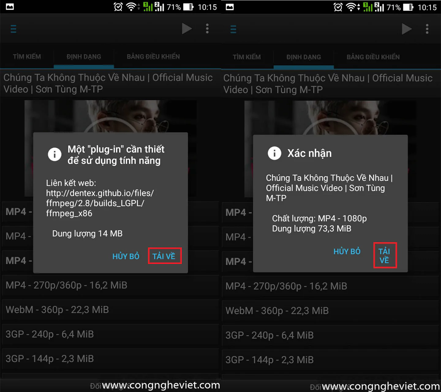 Cách tải video trên YouTube về điện thoại Android