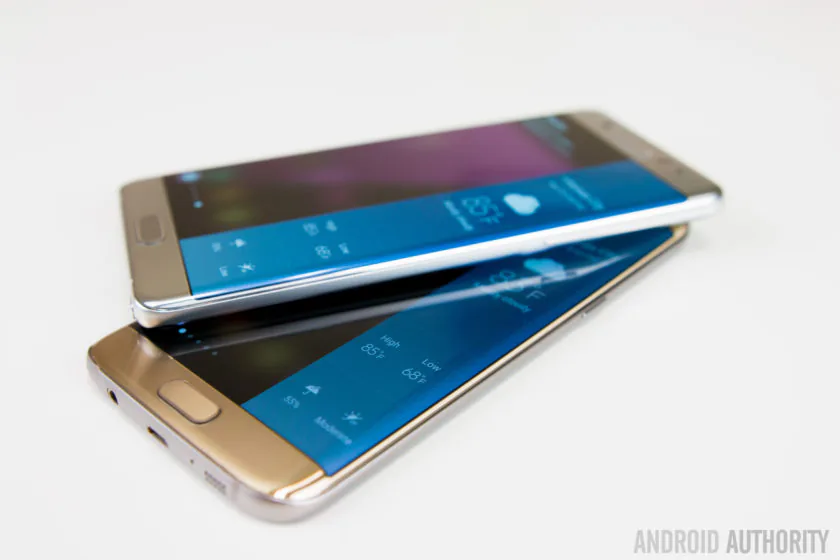 So sánh Samsung Galaxy Note 7 vs Galaxy S7 Edge