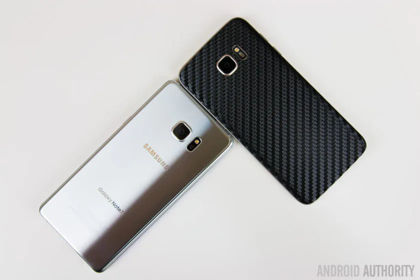 So sánh Samsung Galaxy Note 7 vs Galaxy S7 Edge