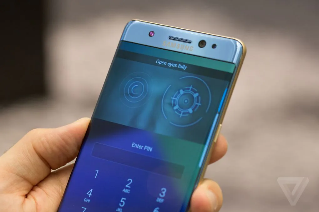 Samsung Galaxy Note 7 chính thức: Màn hình cong, Iris Scanner, bán ra 19/8