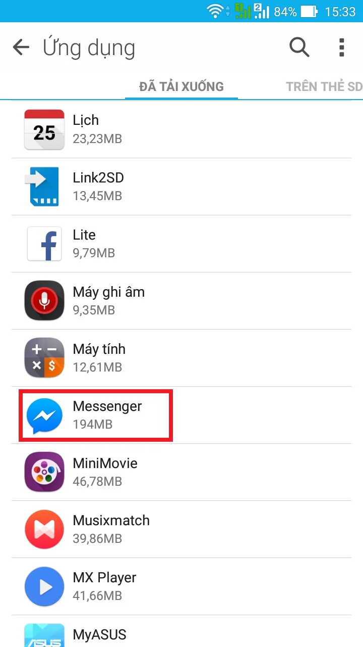 Hướng dẫn đăng xuất Facebook Messenger trên di động