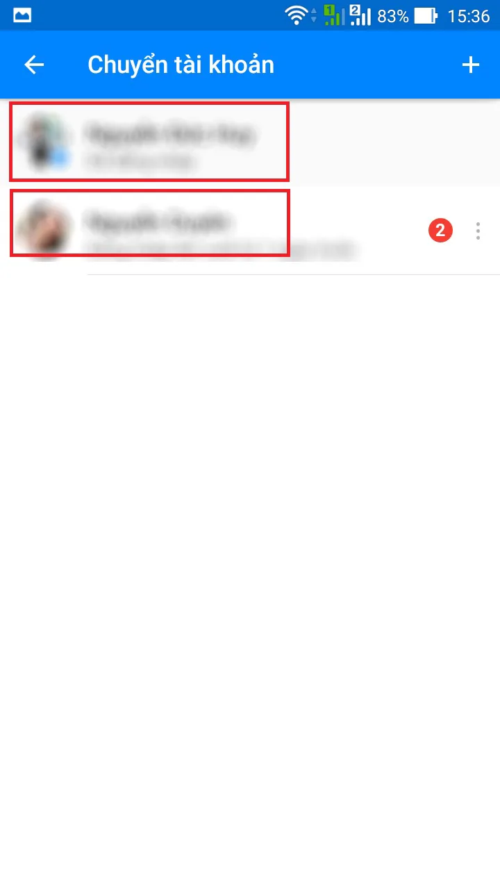 Hướng dẫn đăng xuất Facebook Messenger trên di động