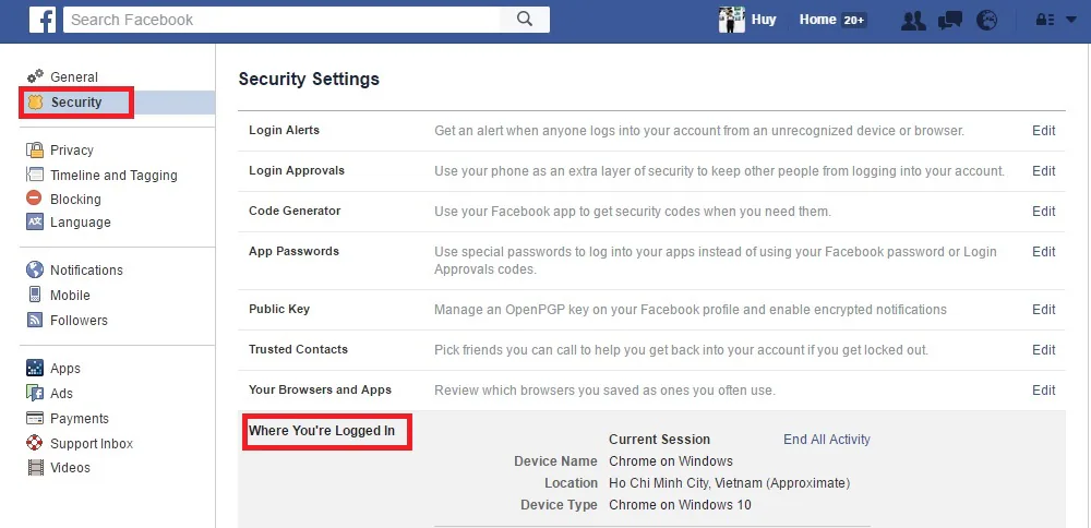 Hướng dẫn đăng xuất Facebook Messenger trên di động