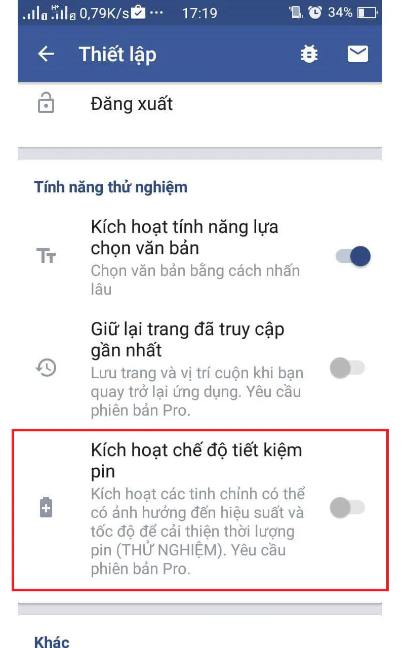 Mẹo dùng Facebook tiết kiệm pin, 3G, không cần cài Mess vẫn nhắn tin được