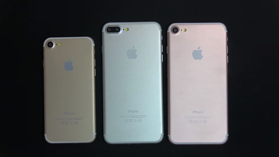 Ba phiên bản iPhone 7 lộ diện trong video cận cảnh