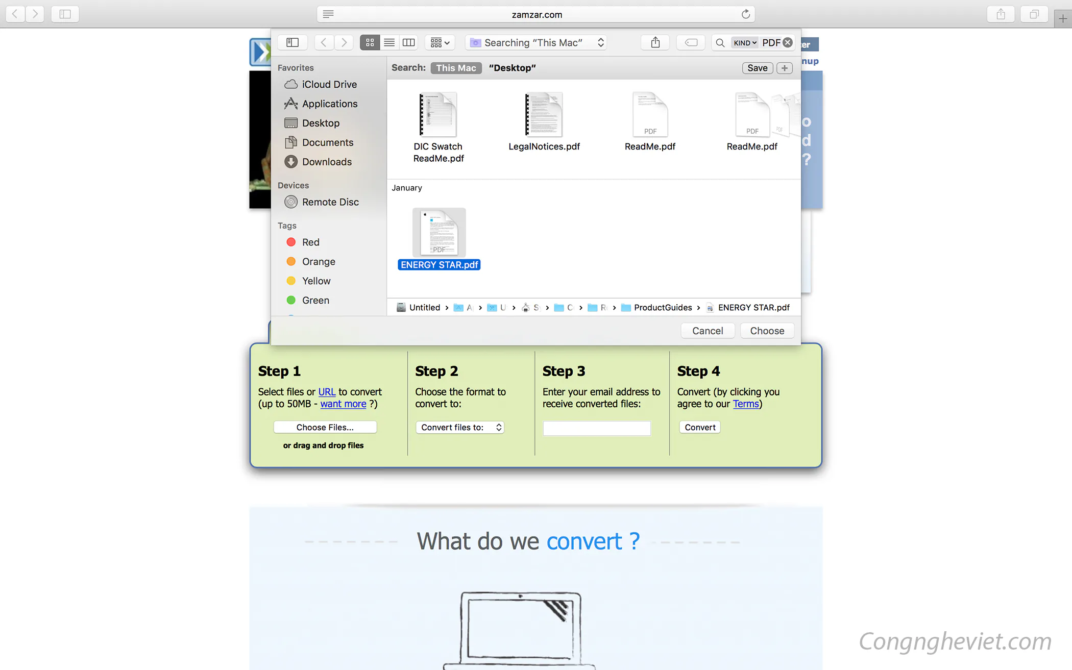 Cách chuyển đổi PDF sang Word trực tuyến