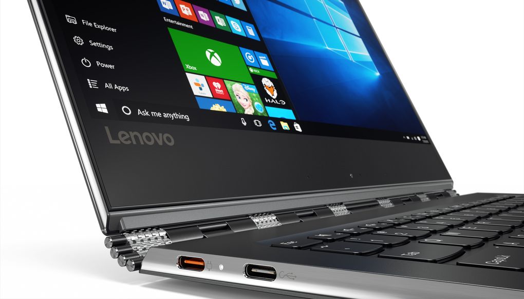 Lenovo Yoga Book 910 : laptop với viền màn hình siêu mỏng