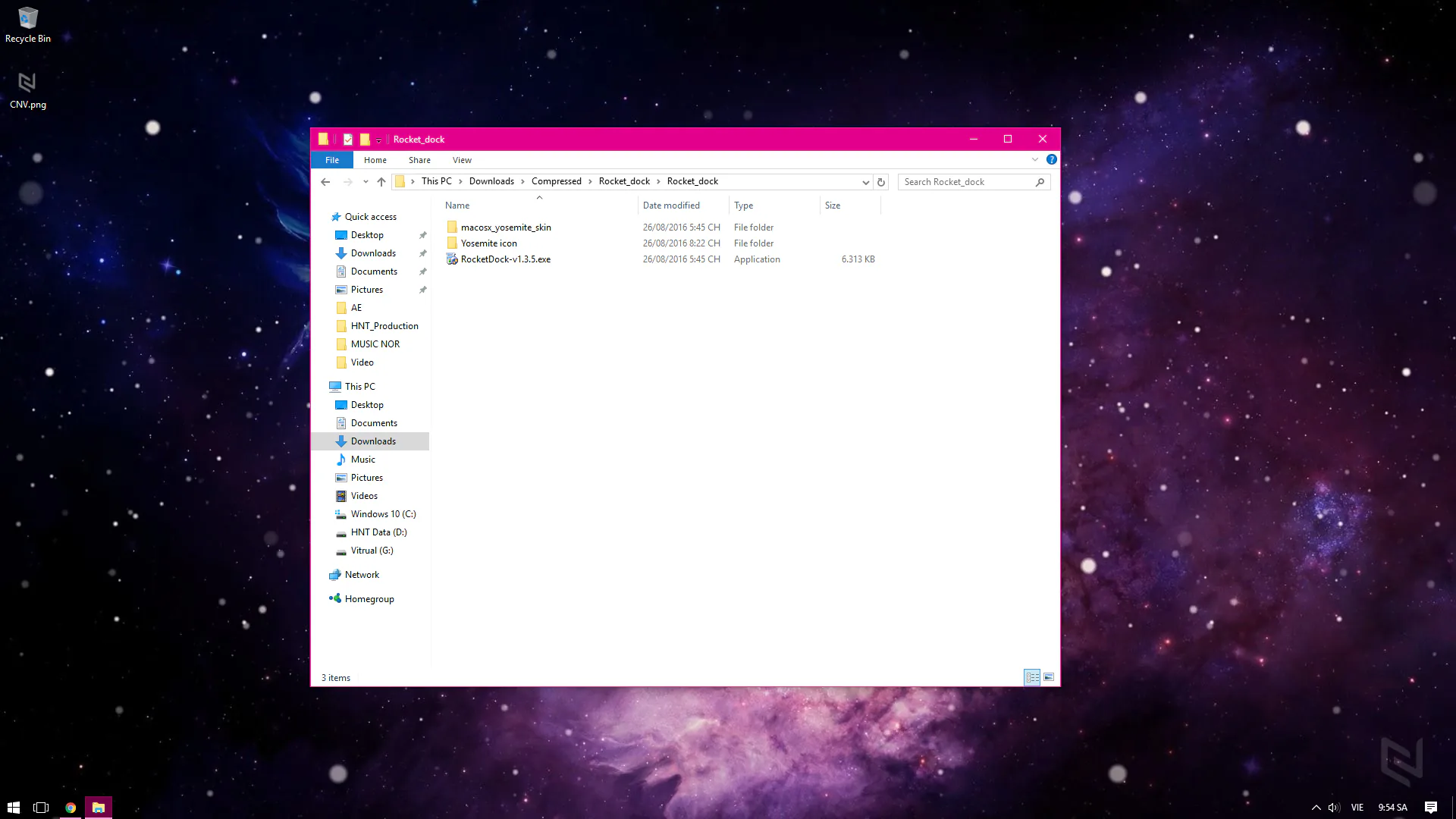 Đem thanh dock trên Mac OS Yosemite lên Windows