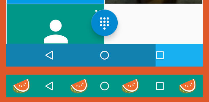Thay đổi Navigation Bar của Android không cần Root