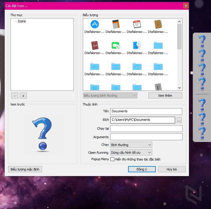 Đem thanh dock trên Mac OS Yosemite lên Windows