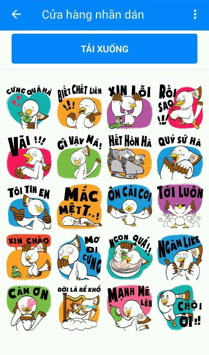 Mời dùng thử bộ sticker tiếng Việt mới trên Facebook