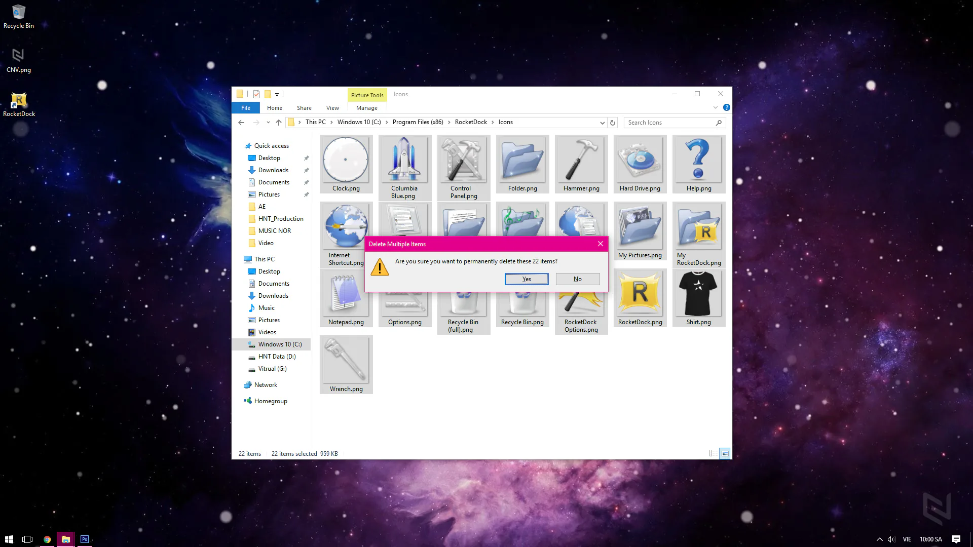 Đem thanh dock trên Mac OS Yosemite lên Windows