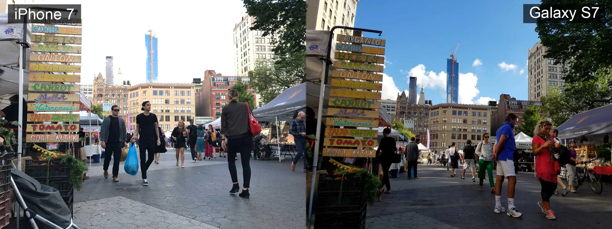 Camera của iPhone 7 không bằng Samsung Galaxy S7