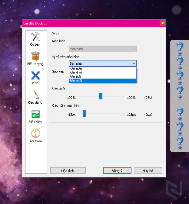 Đem thanh dock trên Mac OS Yosemite lên Windows