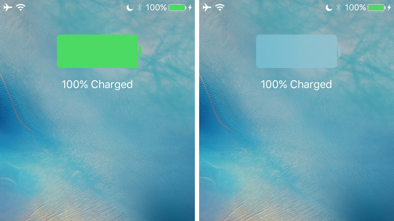 AdaptiveColorPower: Tweak đổi màu biểu tượng pin sạc trên iPhone
