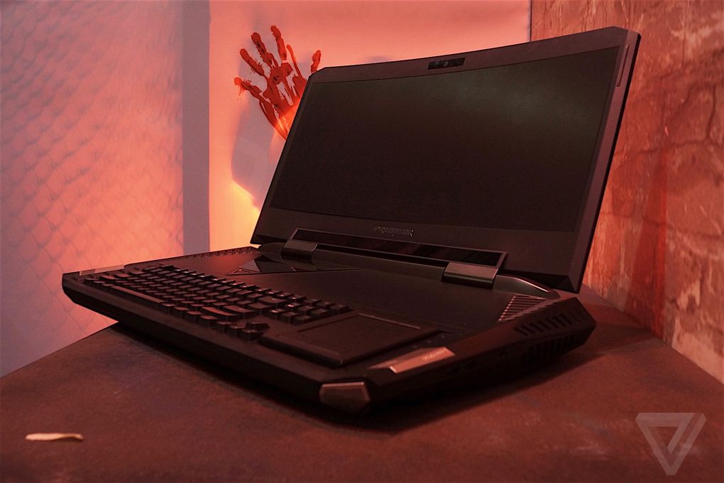Acer Predator 21X, Latop chơi game màn hình cong 21″ 2 card GTX 1080