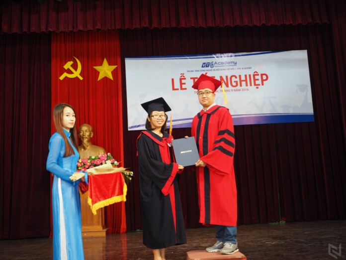 Hình ảnh Lễ tốt nghiệp khoá học 2016 do VTC Academy tổ chức