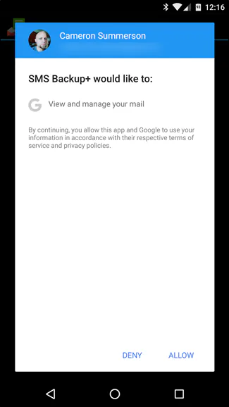 Sao lưu tin nhắn vào tài khoản Gmail với SMS Backup+