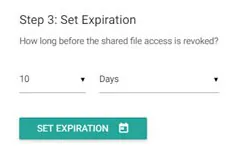 Đặt thời gian "sống" cho link chia sẻ của Google Drive