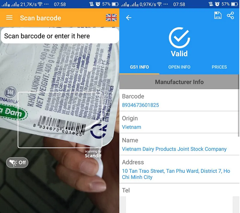 Check hàng thật hàng giả đơn giản, chính xác bằng smartphone với ứng dụng GCheck