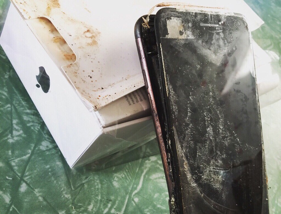 iphone 7 exploding 