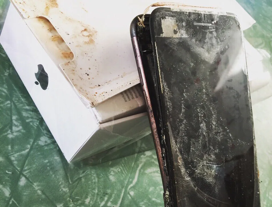 iphone 7 exploding