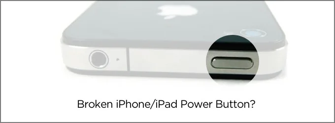 iPhone iPad Power Button