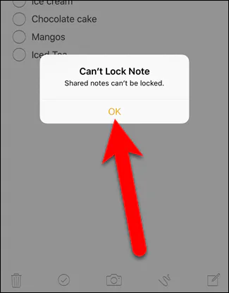 Làm việc nhóm trên ứng dụng Notes của iOS 10