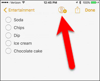 Làm việc nhóm trên ứng dụng Notes của iOS 10