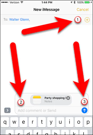 Làm việc nhóm trên ứng dụng Notes của iOS 10