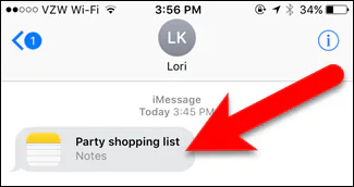 Làm việc nhóm trên ứng dụng Notes trên iOS 10