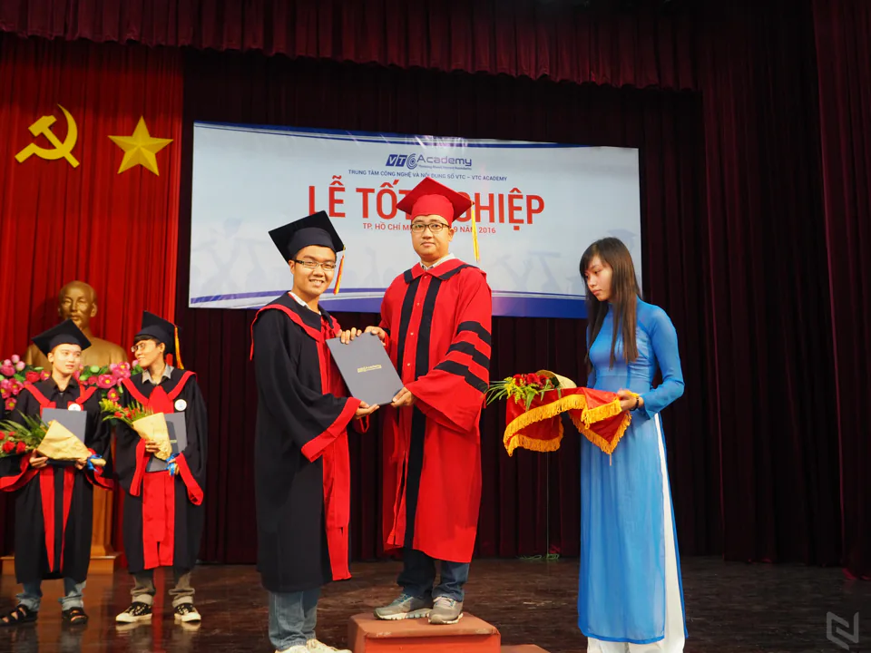 Hình ảnh Lễ tốt nghiệp khoá học 2016 do VTC Academy tổ chức