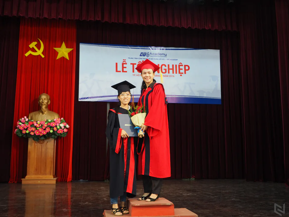 Hình ảnh Lễ tốt nghiệp khoá học 2016 do VTC Academy tổ chức