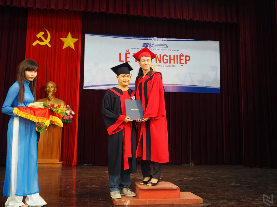Hình ảnh Lễ tốt nghiệp khoá học 2016 do VTC Academy tổ chức