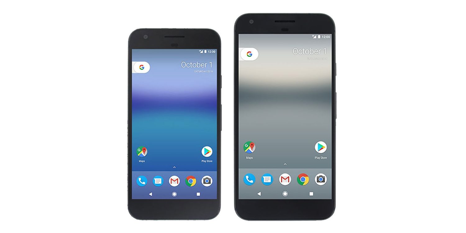 Kích thước của Google Pixel và Pixel XL so với các mẫu Android khác